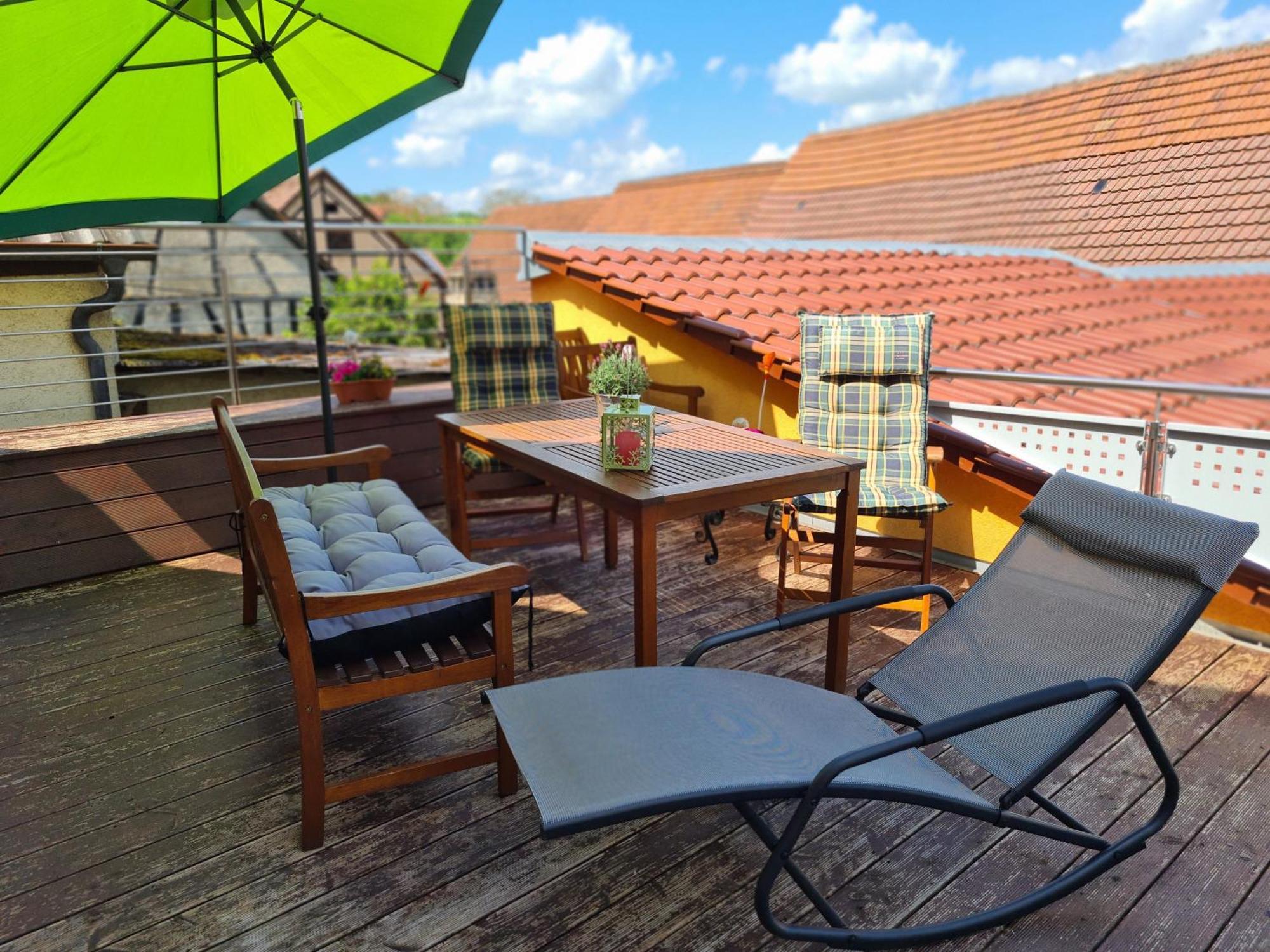 Ferienwohnung Pflueger Mit Terrasse Lauda-Königshofen Esterno foto