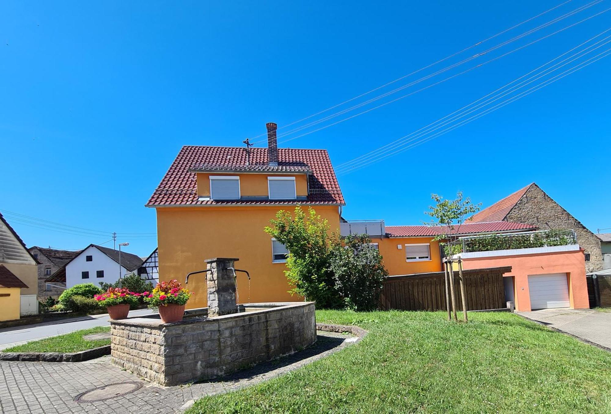 Ferienwohnung Pflueger Mit Terrasse Lauda-Königshofen Esterno foto